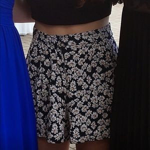 Topshop Flower Shorts